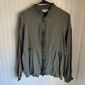 Green Boutique Blouse